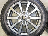 ダンロップ ウィンターマックス WM02 155/65R14 / MANARAY SPORT 4.5J+43 100-4穴 4本