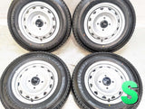 ダンロップ ウィンターマックス LV01 for VAN 165/80R14 97/95N LT /WEDS キャロウィン K3 J+ 114.3-4穴 4本