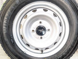 ダンロップ ウィンターマックス LV01 for VAN 165/80R14 97/95N LT /WEDS キャロウィン K3 J+ 114.3-4穴 4本