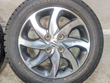 グッドイヤー アイスナビ 7 155/65R14 /スズキ純正 4.5J+50 100-4穴 4本
