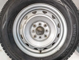 ダンロップ ウィンターマックス SV01 165/80R14 97/95LT / VK 5.0J+ 100/114.3-4穴 4本