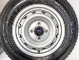 ダンロップ ウィンターマックス LV01 for VAN 165/80R14 97/95N LT /WEDS キャロウィン K3 5.0J+ 114.3-4穴 4本
