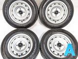ダンロップ ウィンターマックス LV01 for VAN 165/80R14 91/90 /ブリヂストン JECT K3 5.0J+ 100-4穴 4本