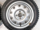 ダンロップ ウィンターマックス WM02 155/65R14 / TOPY M73 4.5J+45 100-4穴 4本