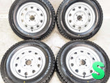 ダンロップ ウィンターマックス WM02 185/70R14 / TOPY M4 7A 5.0J+ 100-4穴 4本