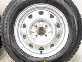 ダンロップ ウィンターマックス WM02 185/70R14 / TOPY M4 7A 5.0J+ 100-4穴 4本