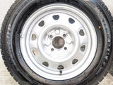 ダンロップ ウィンターマックス WM02 185/70R14 / TOPY M4 7A 5.0J+ 100-4穴 4本