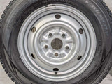ダンロップ ウィンターマックス SV01 165/80R14 97/95N LT / TOPY F 5.0J+ 114.3-5穴 4本
