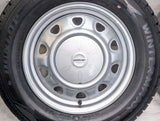 ダンロップ ウィンターマックス WM02 185/70R14 / SCHWARZ MV V6A 5.0J+ 100/114.3-4穴 4本