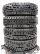 ダンロップ ウィンターマックス WM02 155/65R14 /WEDS キャロウィン MN 4.5J+ 100/114.3-4穴 4本