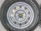 ダンロップ ウィンターマックス WM02 185/70R14 / M4 7A 5.0J+ 100-4穴 4本