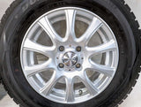 ダンロップ ウィンターマックス WM02 185/70R14 / LAUFBAHN 5.5J+38 100-4穴 4本