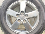 ダンロップ ウィンターマックス WM02 195/65R15 /トヨタ純正 6.0J+50 114.3-5穴 4本