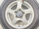 ダンロップ ウィンターマックス SJ8 175/80R15 /三菱純正 5.5J+46 114.3-5穴 4本