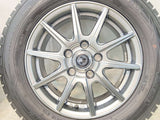 ダンロップ ウィンターマックス WM01 195/65R15 / CLAIRE 6.0J+45 114.3-5穴 4本