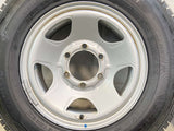 ミシュラン AGILIS X-ICE 195/80R15 107/105 LT / TOPY S54A 6.0J+ 139.7-6穴 4本