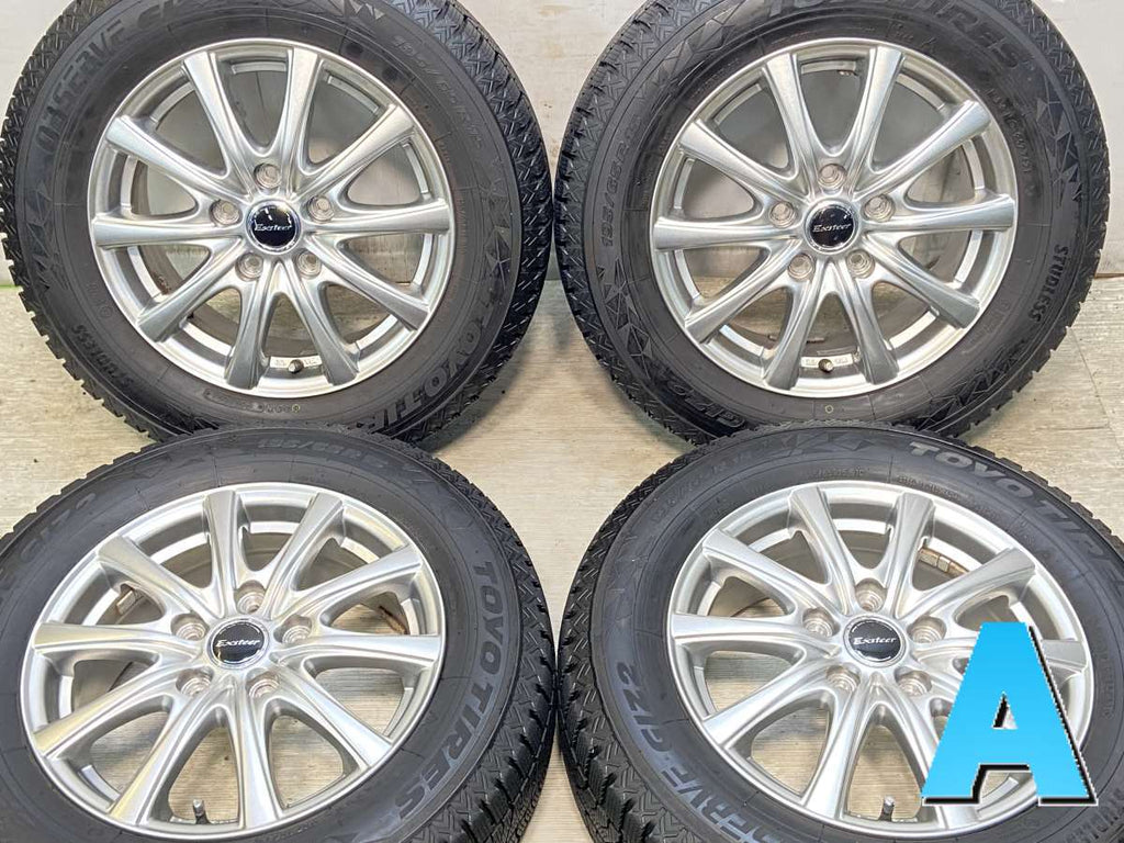 トーヨータイヤ オブザーブGIZ2 195/65R15 / エクスター 6.0J+53 114.3