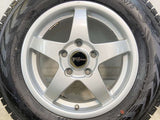 ヨコハマ アイスガード G075 175/80R15 / オフパフォーマー 5.0J+46 114.3-5穴 4本
