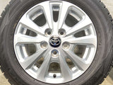 ダンロップ ウィンターマックス WM02 195/65R15 /トヨタ純正 6.0J+50 114.3-5穴 4本