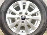 ダンロップ ウィンターマックス WM02 195/65R15 /トヨタ純正 6.0J+50 114.3-5穴 4本