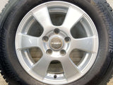 ブリヂストン ブリザック DM-V3 175/80R15 / PRASINO 5.0J+45 114.3-5穴 4本