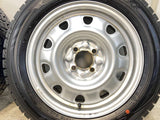 ダンロップ ウィンターマックス WM02 185/60R15 / TOPY M60 5.5J+ 100-4穴 4本