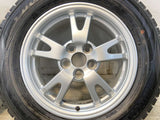 ダンロップ ウィンターマックス WM02 195/65R15 /トヨタ純正 6.0J+45 100-5穴 4本
