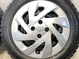 ダンロップ ウィンターマックス WM02 185/60R15 /トヨタ純正 L13 5.5J+45 100-4穴 4本