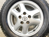 ブリヂストン ブリザック VRX2 195/65R15 /トヨタ純正 6.0J+45 114.3-5穴 4本