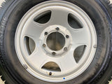ブリヂストン ブリザック VL10 195/80R15 107/105LT / TOPY S54A 6.0J+ 139.7-6穴 4本