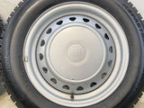 ブリヂストン アイスパートナー2 185/65R15 / JECT R6 5.5J+ 100/114.3-4穴 4本