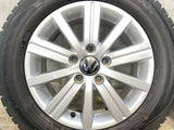 ダンロップ ウィンターマックス WM02 195/65R15 /フォルクスワーゲン純正 6.5J+50 112-5穴 4本