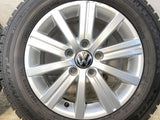 ダンロップ ウィンターマックス WM02 195/65R15 /フォルクスワーゲン純正 6.5J+50 112-5穴 4本