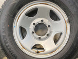ダンロップ ウィンターマックス SV01 195/80R15 107/105LT / TOPY S64A 6.0J+ 139.7-6穴 4本