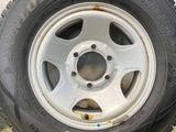 ダンロップ ウィンターマックス SV01 195/80R15 107/105LT / TOPY S64A 6.0J+ 139.7-6穴 4本