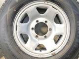 ダンロップ ウィンターマックス SV01 195/80R15 107/105LT / 6.0J+ 139.7-6穴 4本