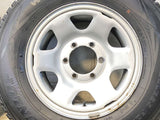 ダンロップ ウィンターマックス SV01 195/80R15 107/105LT / 6.0J+ 139.7-6穴 4本