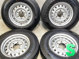 ダンロップ ウィンターマックス LV01 forVAN 195/80R15 107/105LT / KSCA 6.0J+ 139.7-6穴 4本