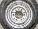 ダンロップ ウィンターマックス LV01forLT 175/80R15・195/75R15 /日産純正 5.5J+・J+ 170-6穴 4本