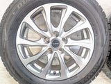 ダンロップ ウィンターマックス WM02 195/65R15 /ブリヂストン BALMINUM 6.5J+40 100-5穴 4本