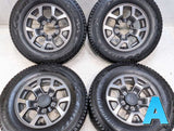 ブリヂストン ブリザック DM-V2 195/80R15 /スズキ純正 5.5J+5 139.7-5穴 4本
