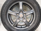 ダンロップ ウィンターマックス WM02 195/65R15 / TOPRUN 6.0J+45 114.3-5穴 4本