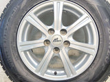 ダンロップ ウィンターマックス SJ8 215/70R16 /三菱純正 M SPIRITS 6.5J+38 114.3-5穴 4本