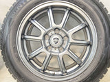 ダンロップ ウィンターマックス WM02 205/60R16 / ESTROSA 6.5J+53 114.3-5穴 4本