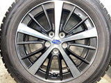 ダンロップ ウィンターマックス WM02 205/55R16 /スバル純正 6.5J+55 100-5穴 4本