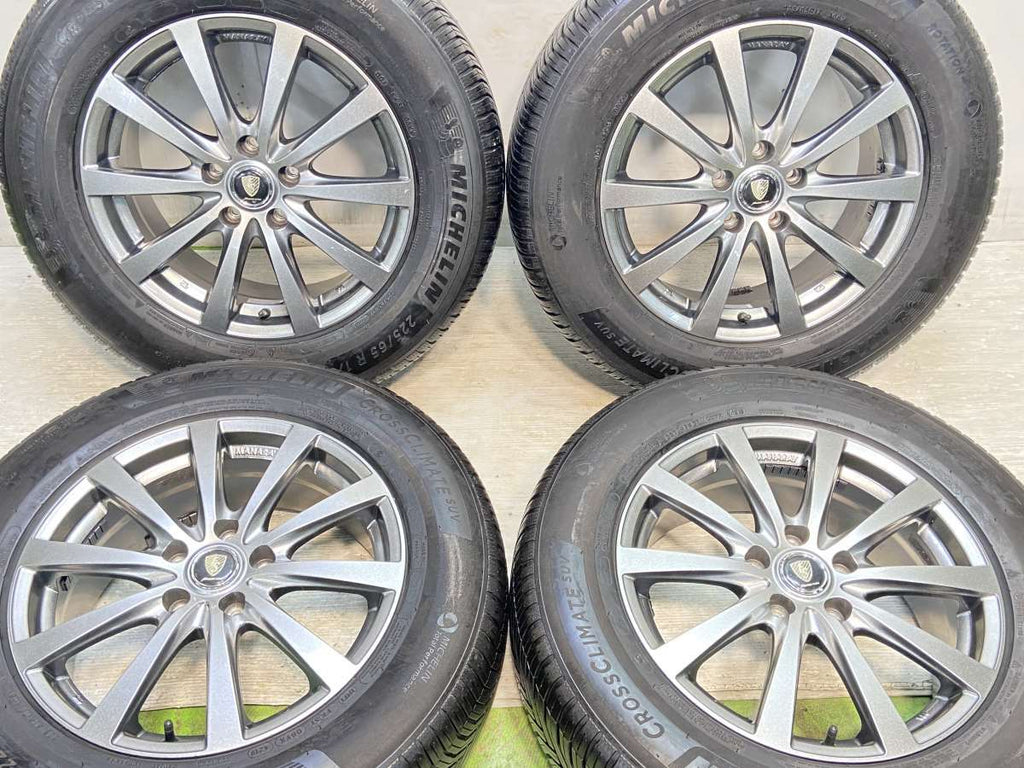 ミシュラン CROSS CLIMATE SUV 225/65R17 / マナレイスポーツ FS 7.0J+ 