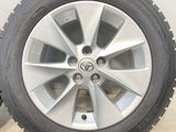 ダンロップ ウィンターマックス WM01 215/60R17 /トヨタ純正 7.0J+38 114.3-5穴 4本