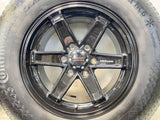 コンチネンタル North contact NC6 265/65R17 /WEDS キーラー 8.0J+25 139.7-6穴 4本