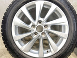 ダンロップ ウィンターマックス WM02 215/55R17 /トヨタ純正 7.5J+45 114.3-5穴 4本