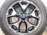 ダンロップ ウィンターマックス WM02 225/60R17 /スバル純正 7.0J+55 100-5穴 4本